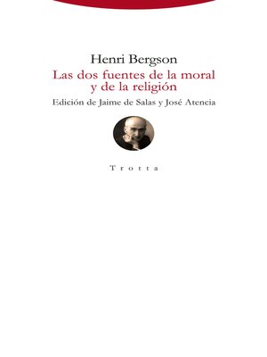 cover image of Las dos fuentes de la moral y de la religión